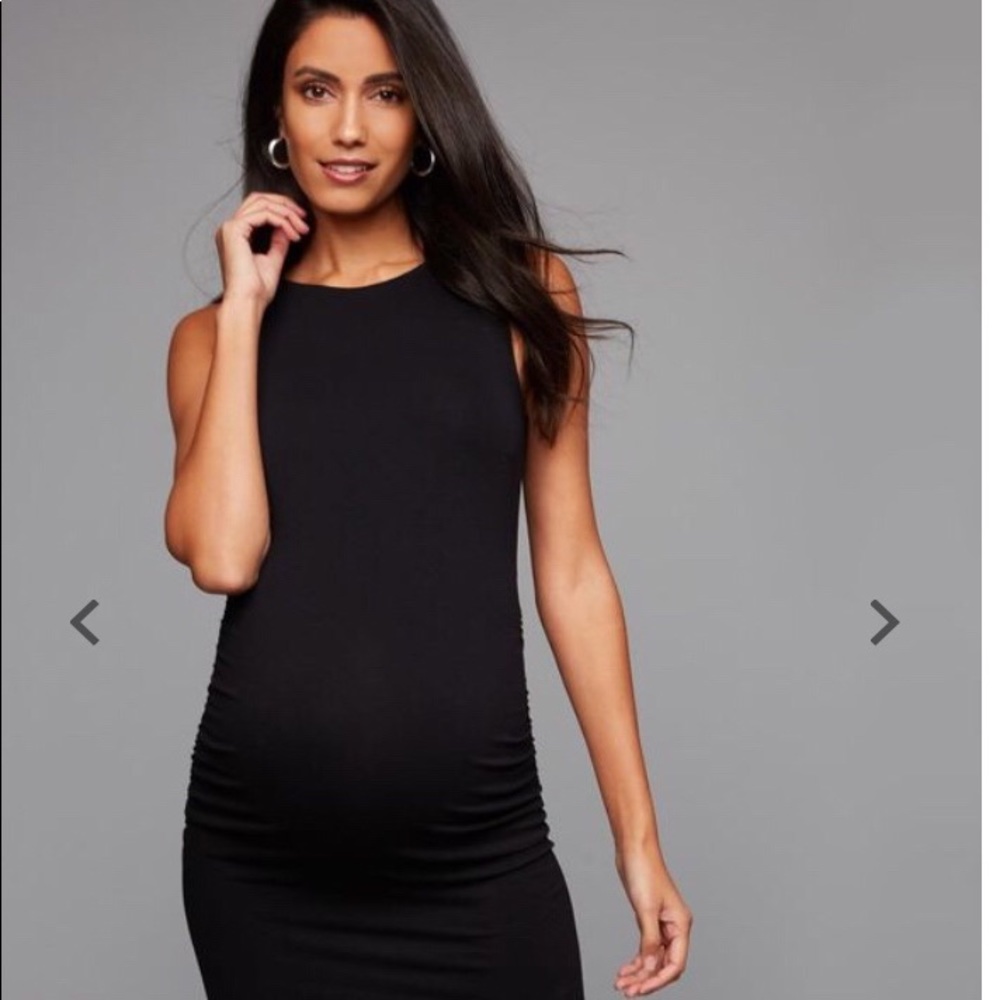 Ruched Pea in the Pod Maternity Dress